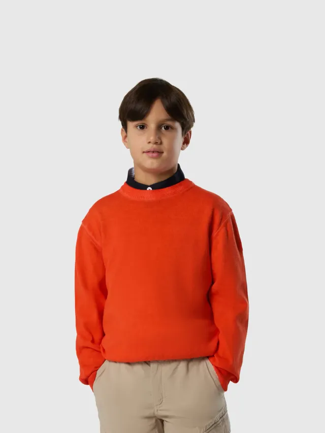 North Sails pull enfant col rond coton bio