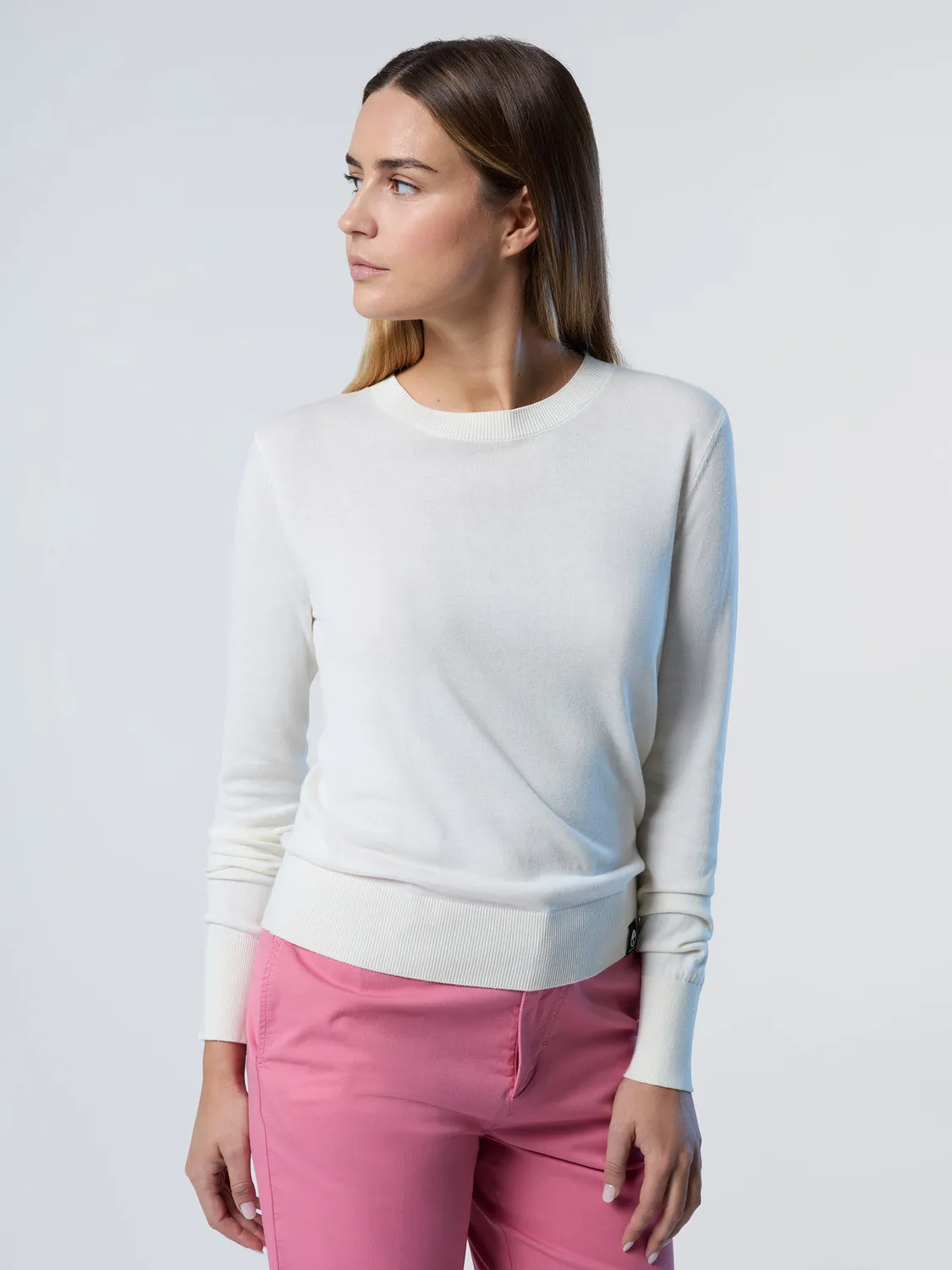 North Sails pull col rond aloe femme coton bio
