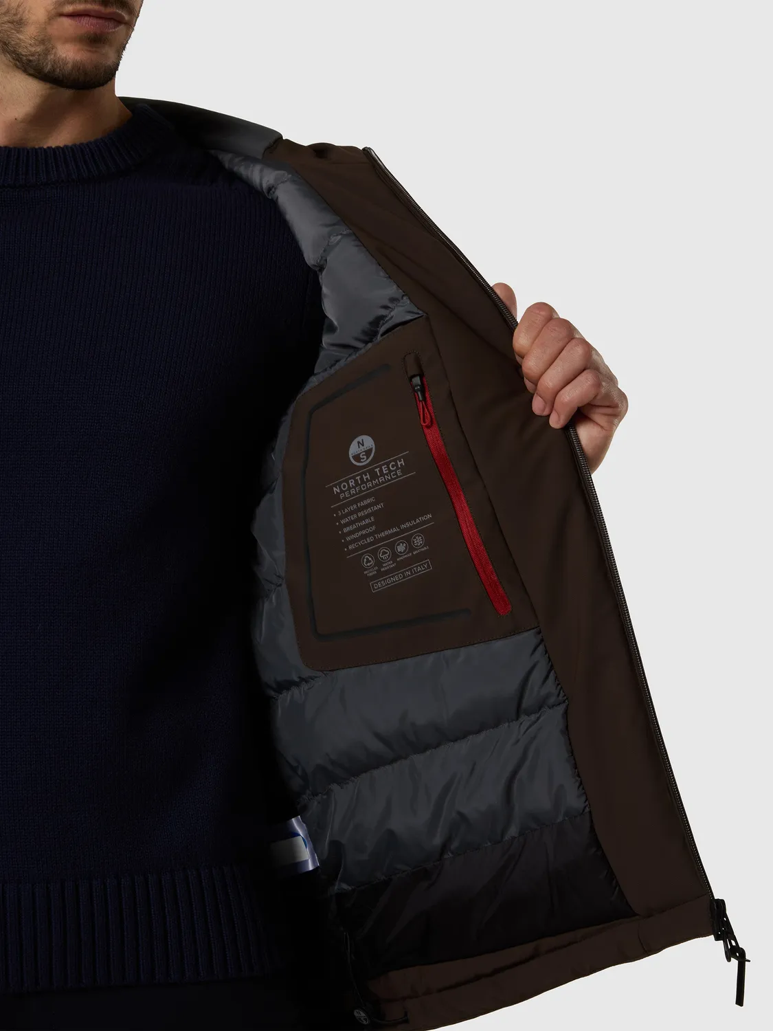 North Sails Kiel veste homme courte imperméable