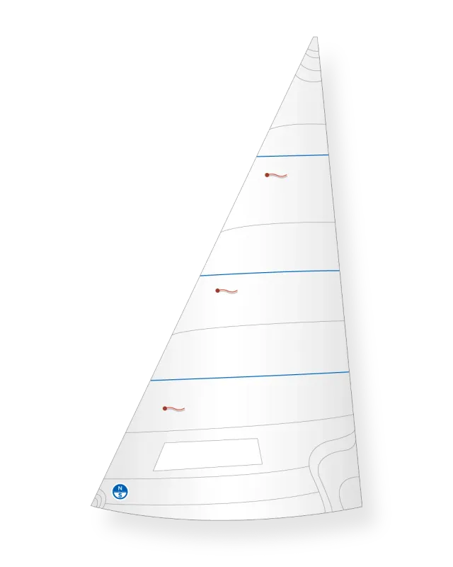 North Sails Flying Fifteen NXG-5 génois Dacron