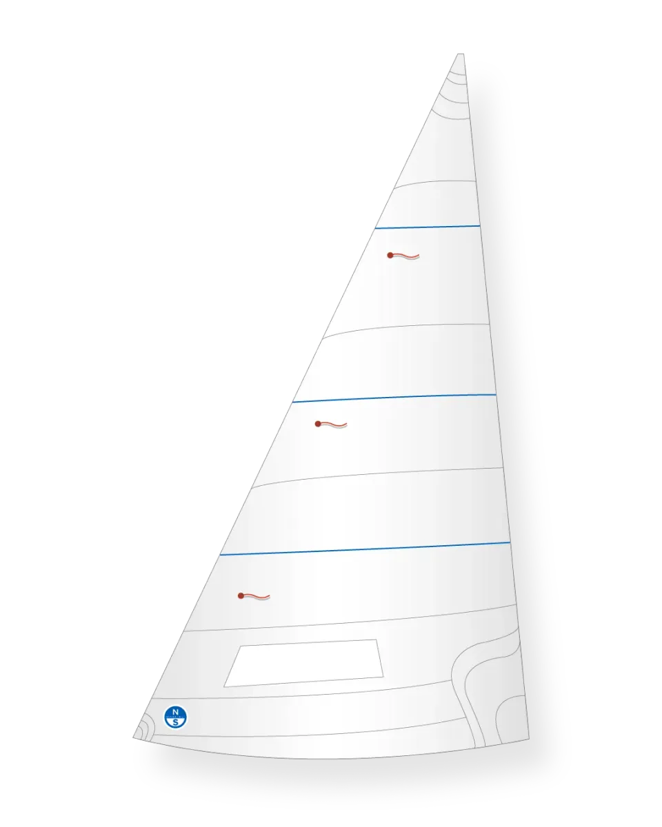 North Sails Flying Fifteen NXG-5 génois Dacron