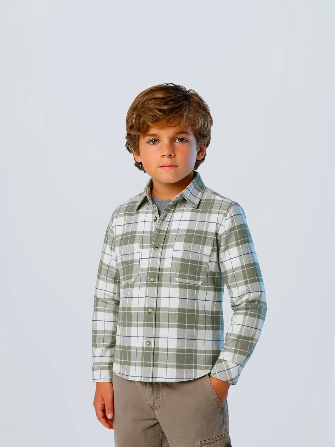 North Sails chemise flanelle à carreaux coton