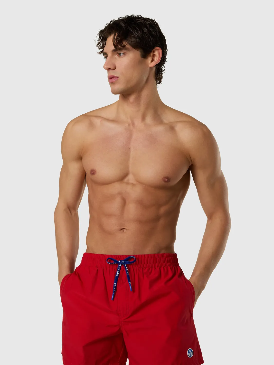 North Sails short de bain patch logo homme