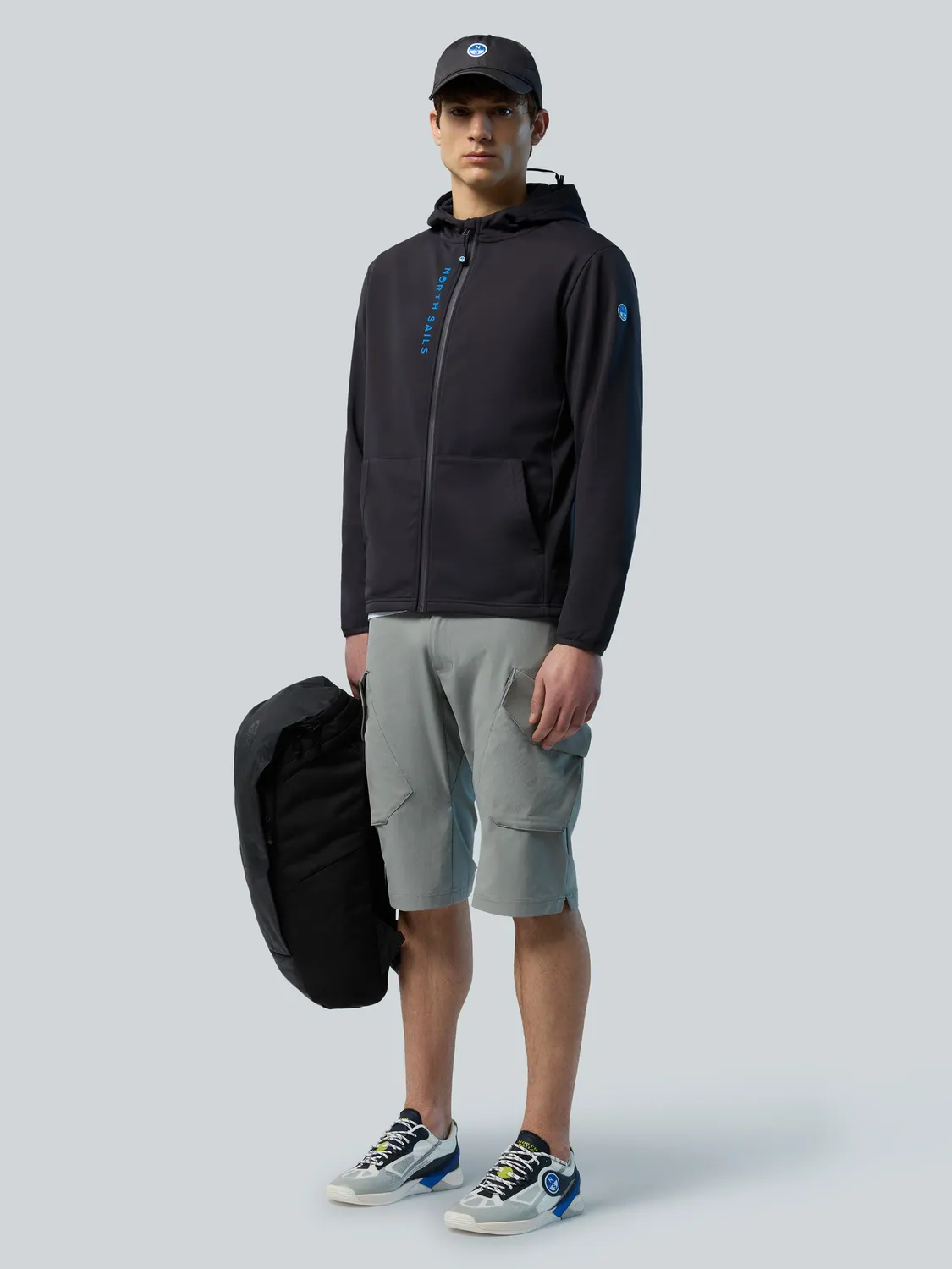 North Sails SoftShell+ sweat zippé capuche deckwear
