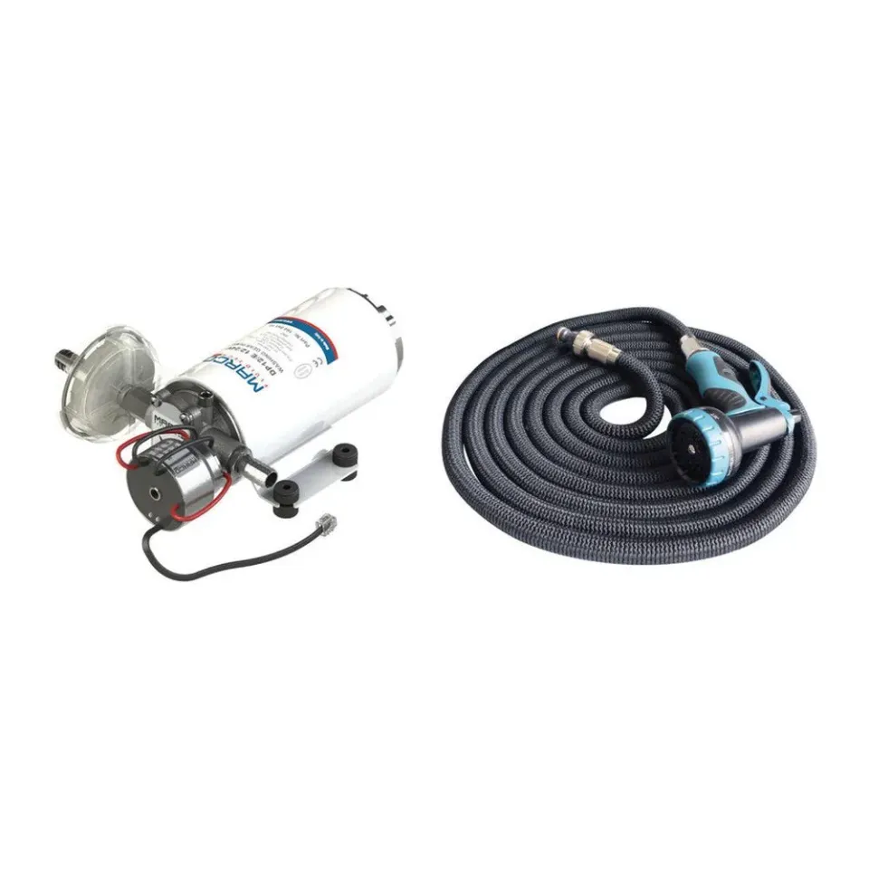 MARCO kit lavage washdown haute pression tuyau 15 m