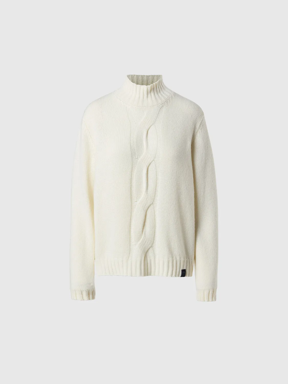 North Sails pull col montant maxi torsade cachemire