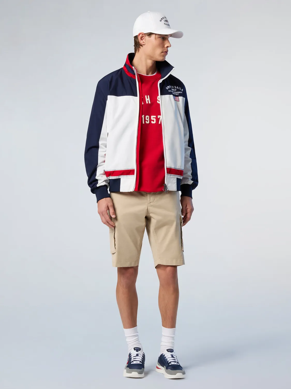 North Sails Newport Sailor veste nylon recyclé