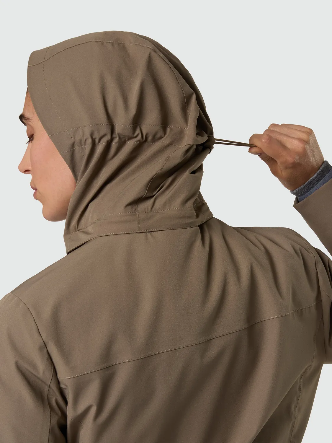 North Sails Dartmouth manteau long femme noyer