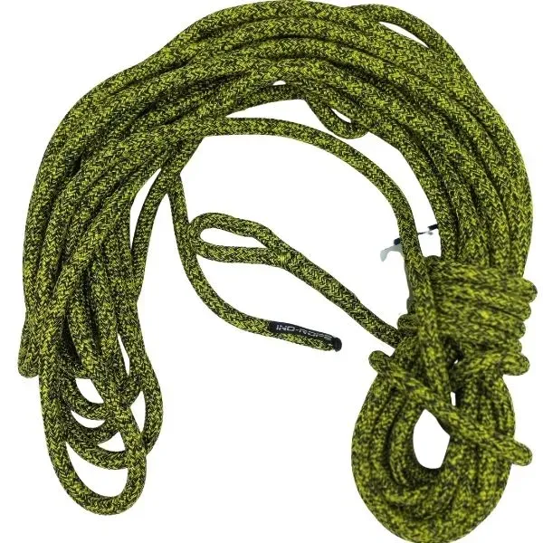 Ino Block bout polyester 12 mm 16 m œil épissé noir-jaune