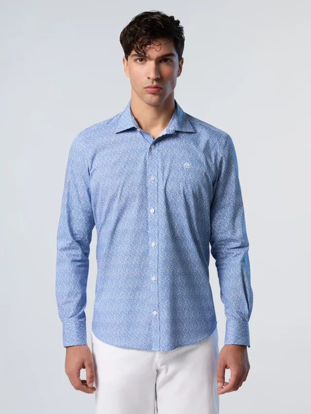 North Sails chemise popeline motifs coton homme