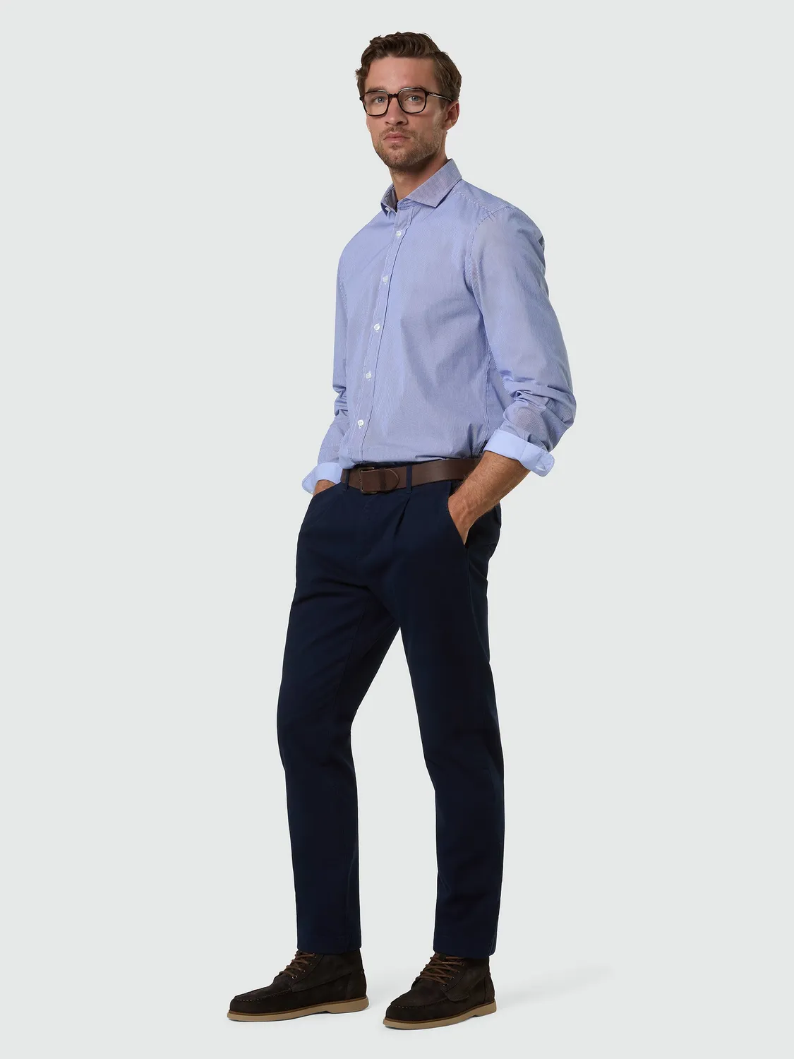 North Sails Chemise popeline micro-rayée homme Combo 1