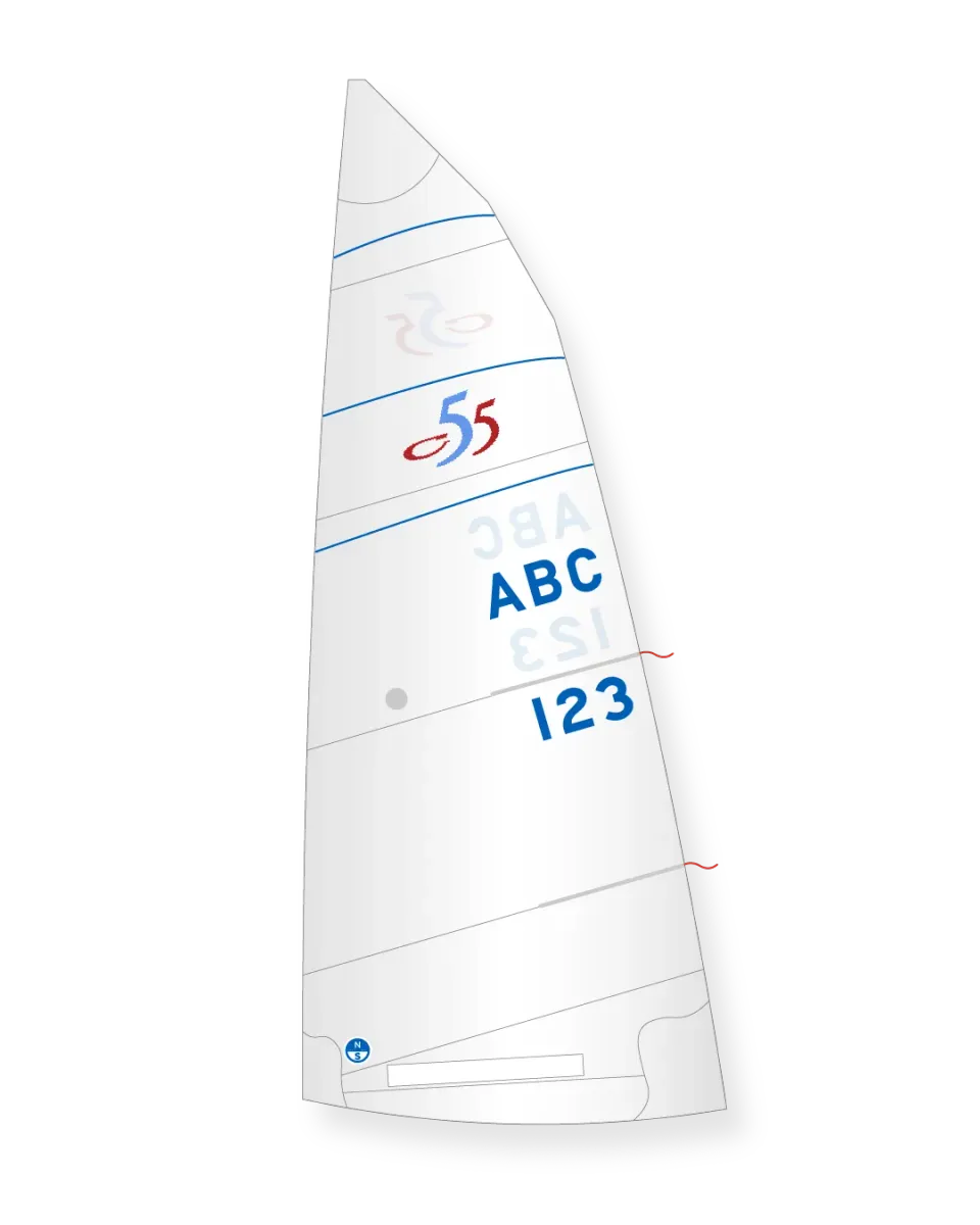 North Sails C-55 KM-1 grand-voile dacron croisière