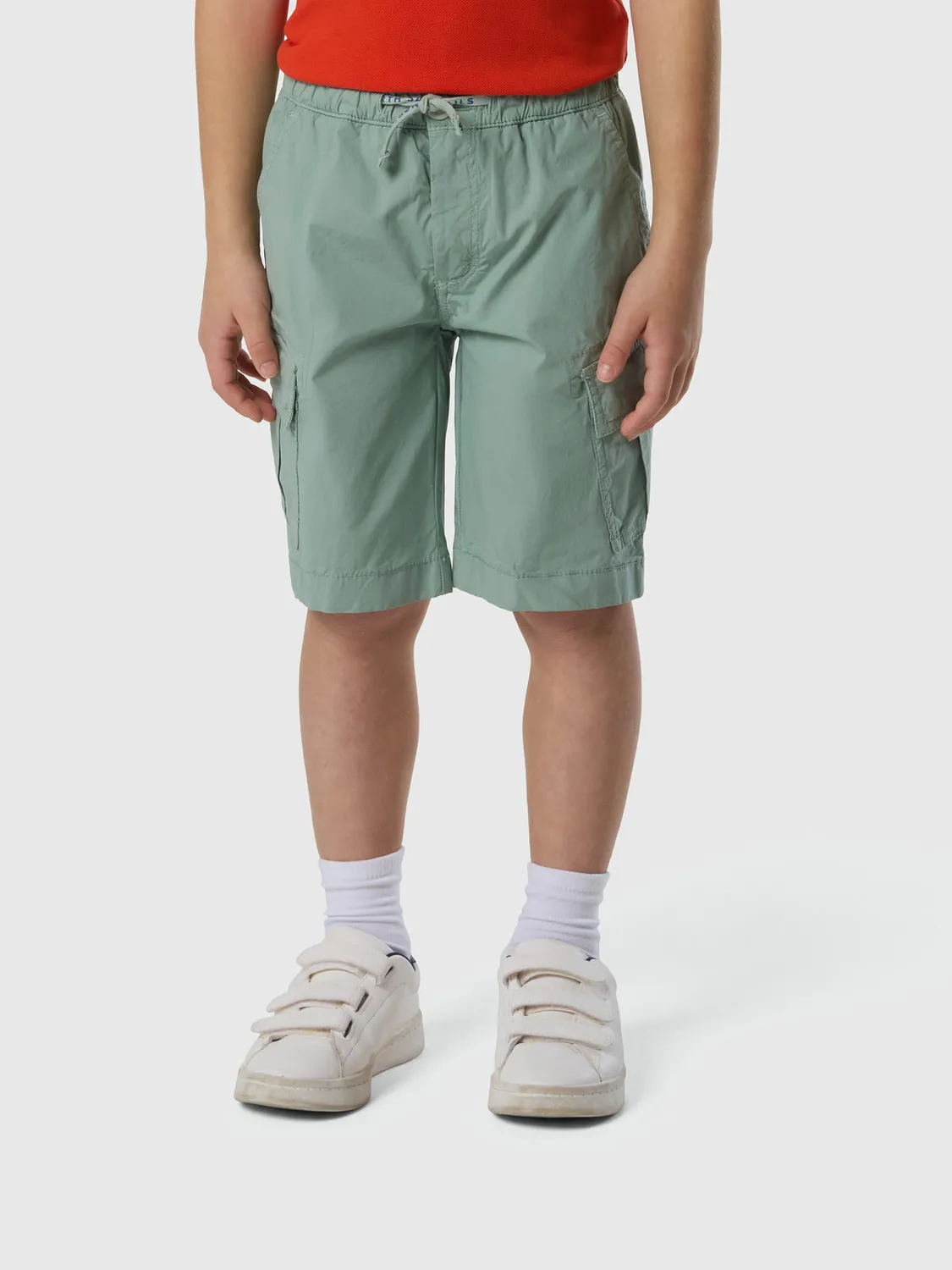 North Sails short cargo taille élastique coton bio stretch