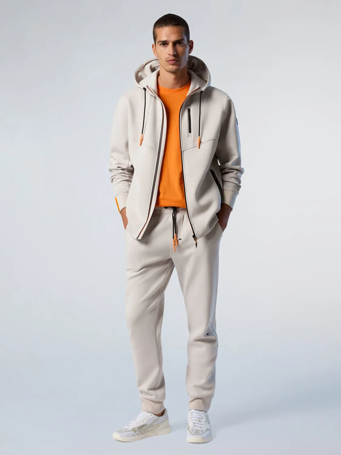 North Sails Sweat zip capuche interlock poches etanches