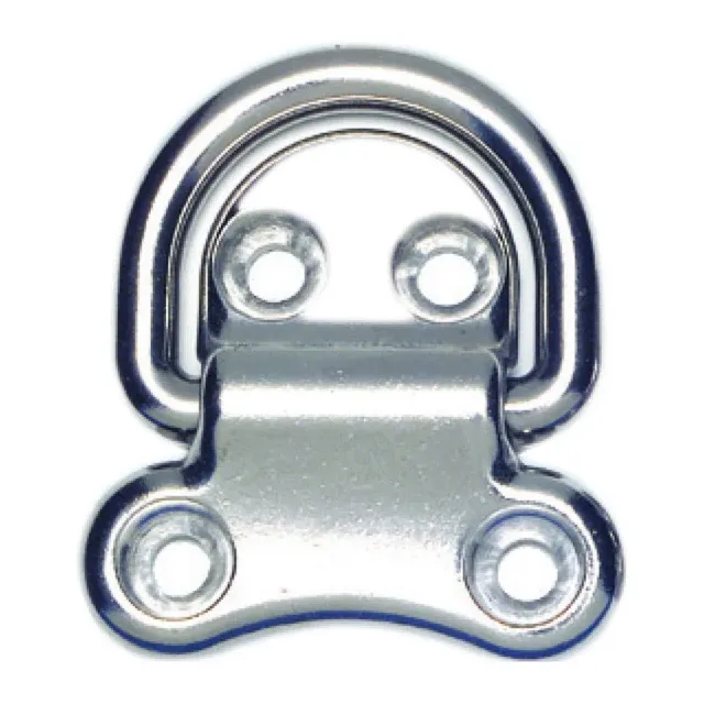 easysea anneau rabattable 4 trous 76x76 mm inox AISI 316