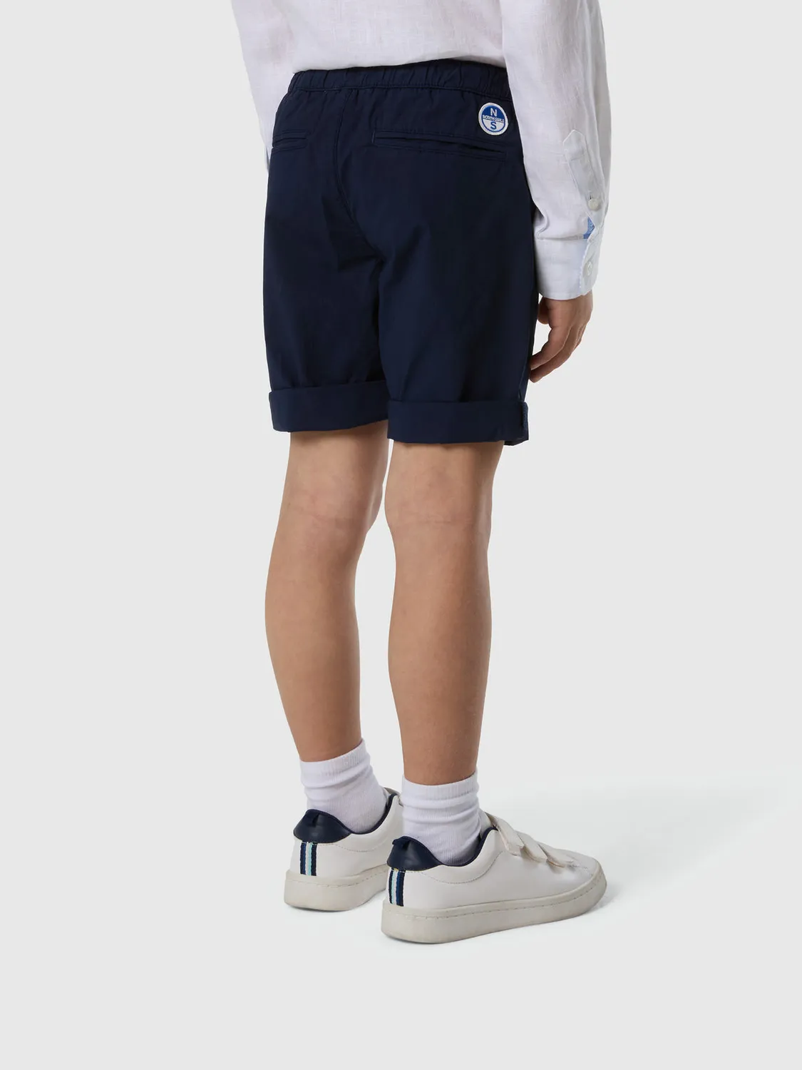 North Sails Short Chino Enfant Élastique Coton Bio