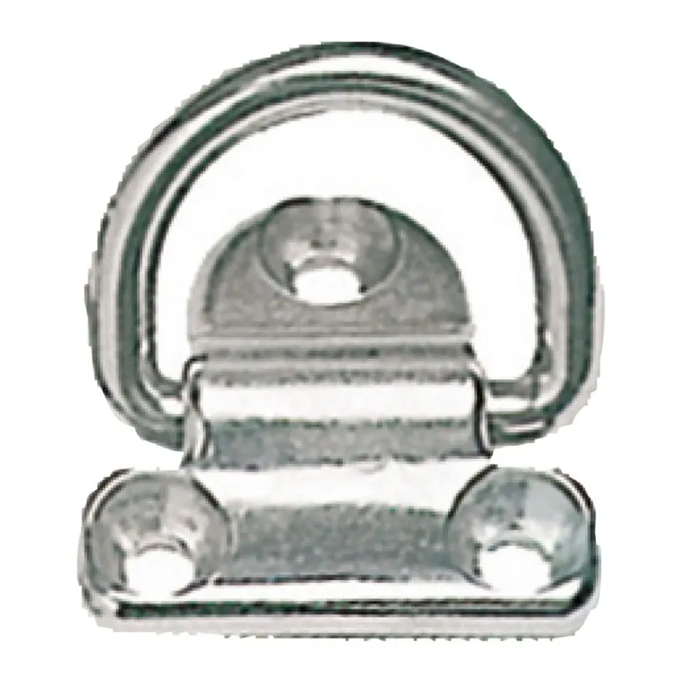 Osculati anneau rabattable 3 trous inox 48x49 mm