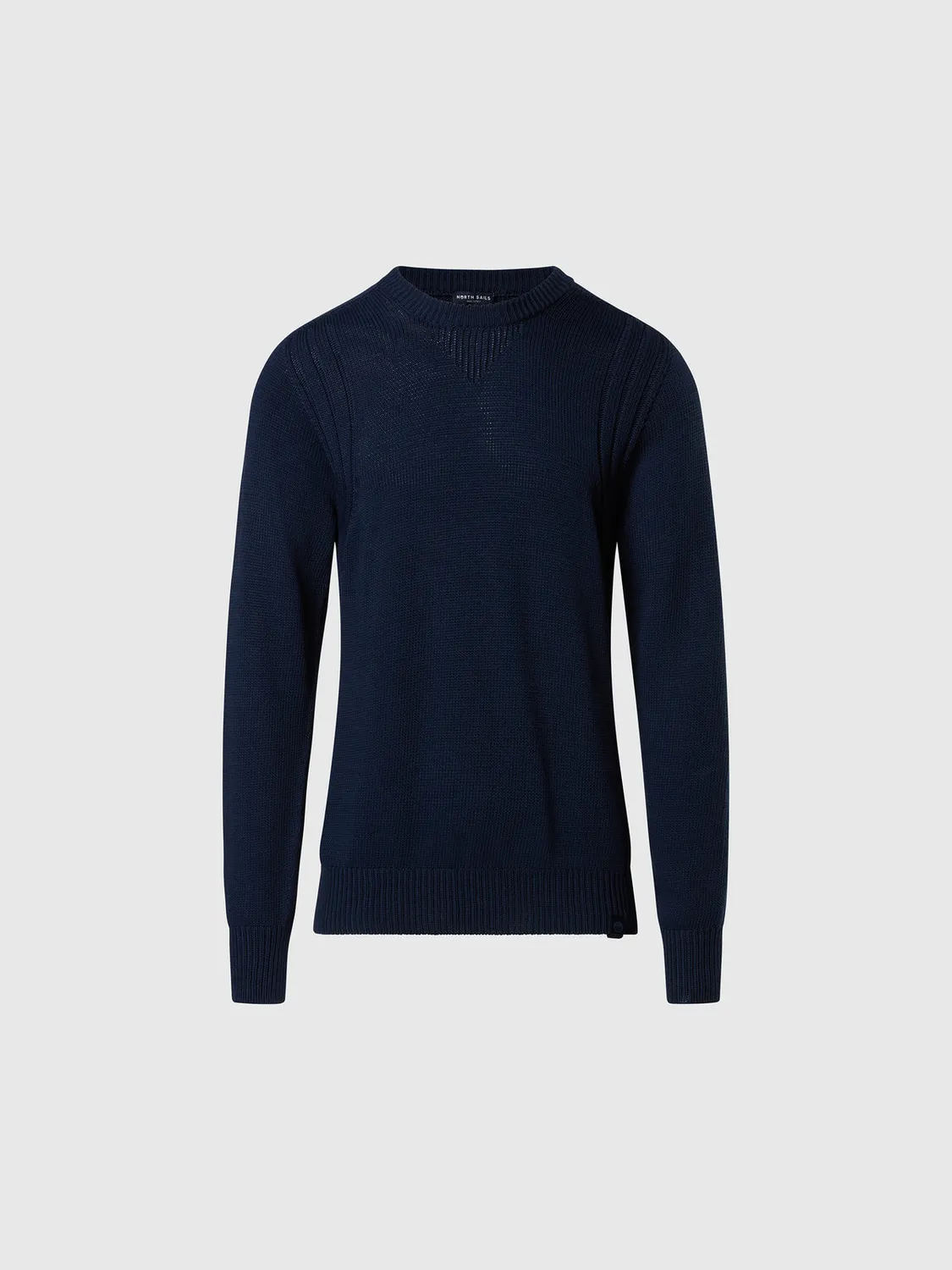North Sails Fully Fashioned pull col rond coton bio