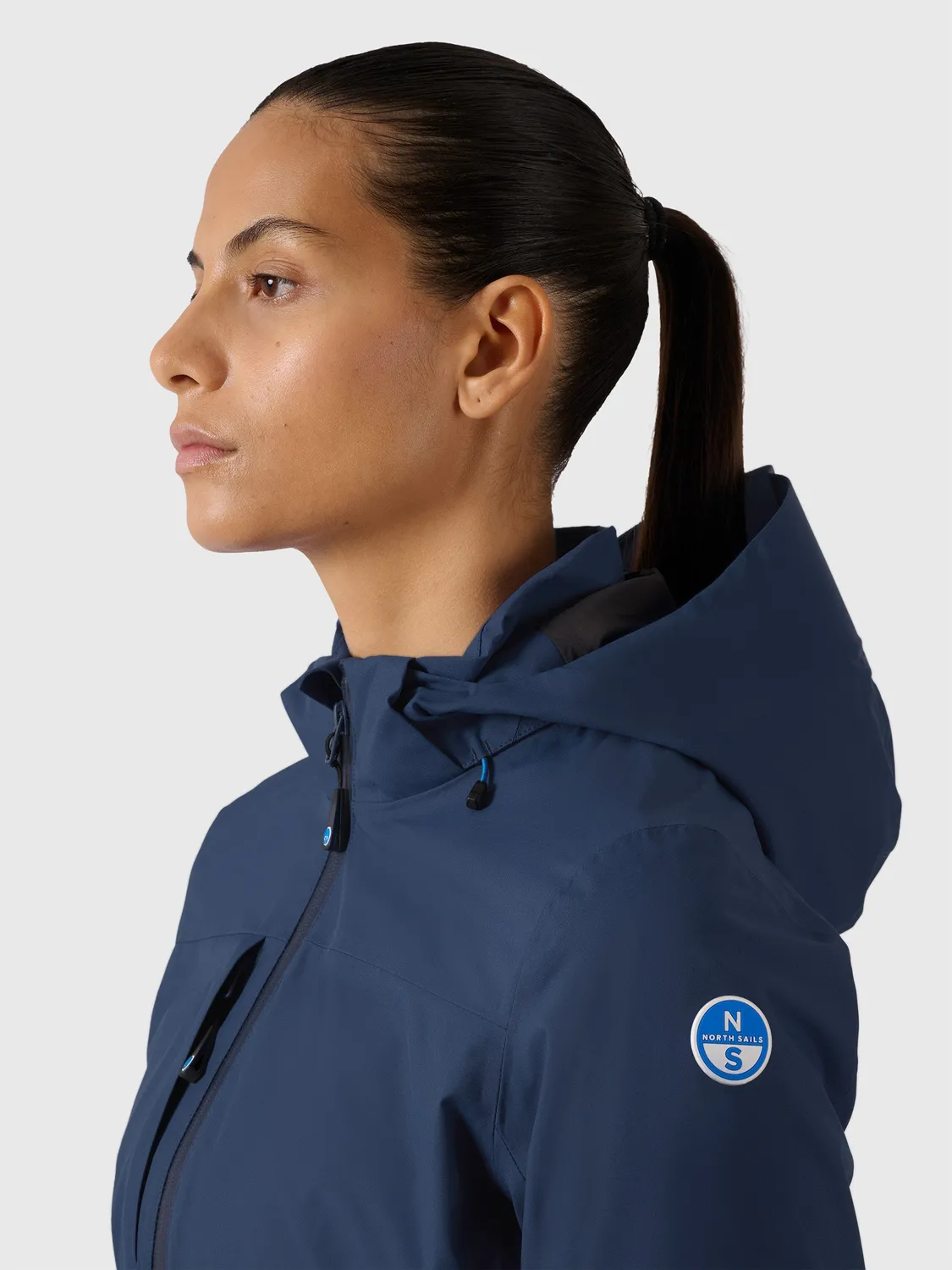 North Sails Leeward veste femme marine coupe-vent