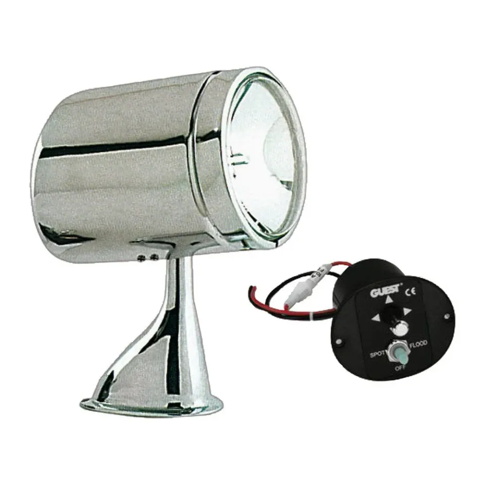 Marinco Guest 5" 12 V projecteur télécommandé inox