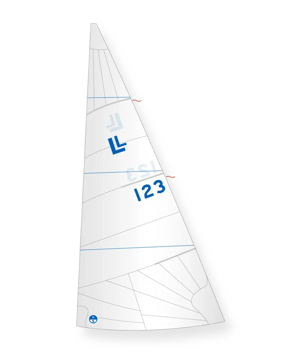 North Sails Loch Long LLM-1 grand-voile polyester