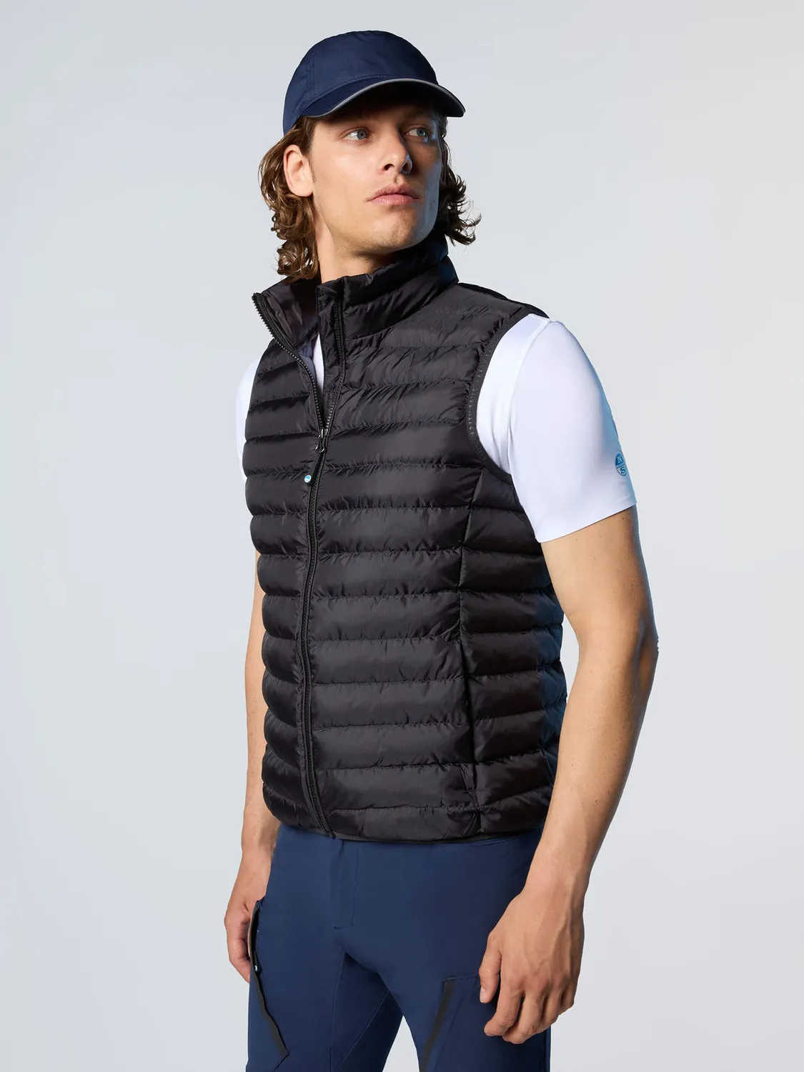 North Sails Marstrand gilet matelassé recyclé col haut