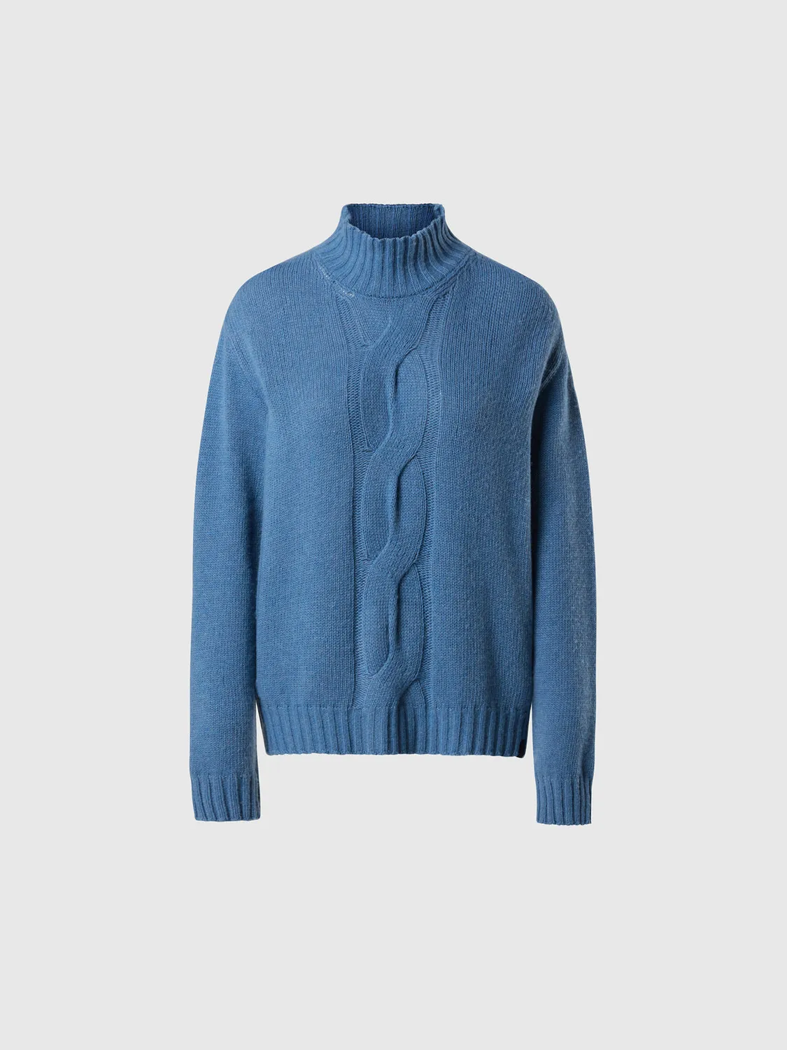 North Sails pull col montant maxi torsade cachemire
