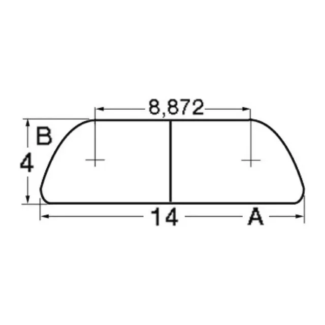 easysea profil demi-rond inox AISI316 14 mm lot 3