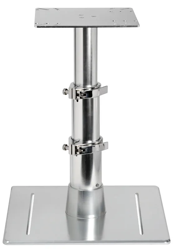 Osculati pied de table base carrée 500x500 mm alu