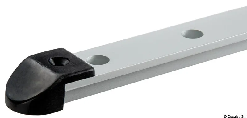 Osculati rail aluminium anodisé 25x4 mm 2 m x 2 rigide