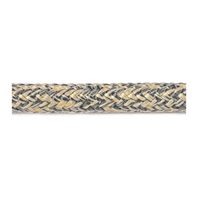 easysea Kevlar double tresse cordage 8 mm jaune-gris 200 m