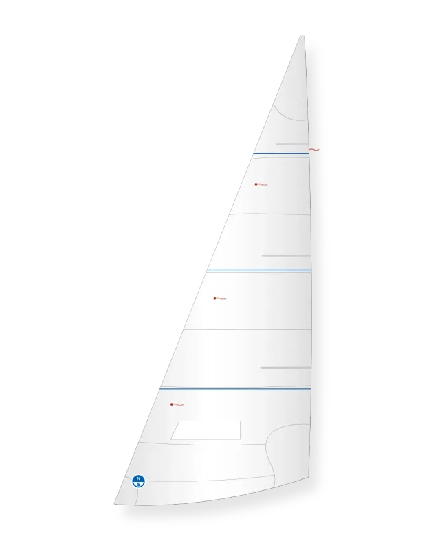 North Sails Puppeteer 22 foc PJ-3 dacron brise 15 noeuds