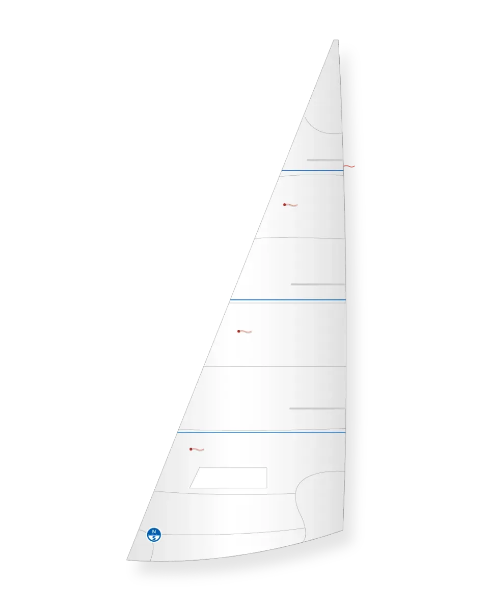 North Sails Puppeteer 22 foc PJ-3 dacron brise 15 noeuds