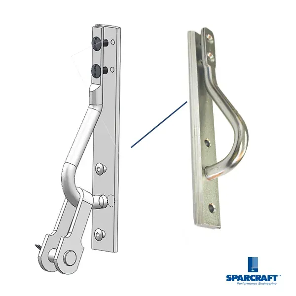 Sparcraft attache embout œil câble Ø5mm 7/8 complète