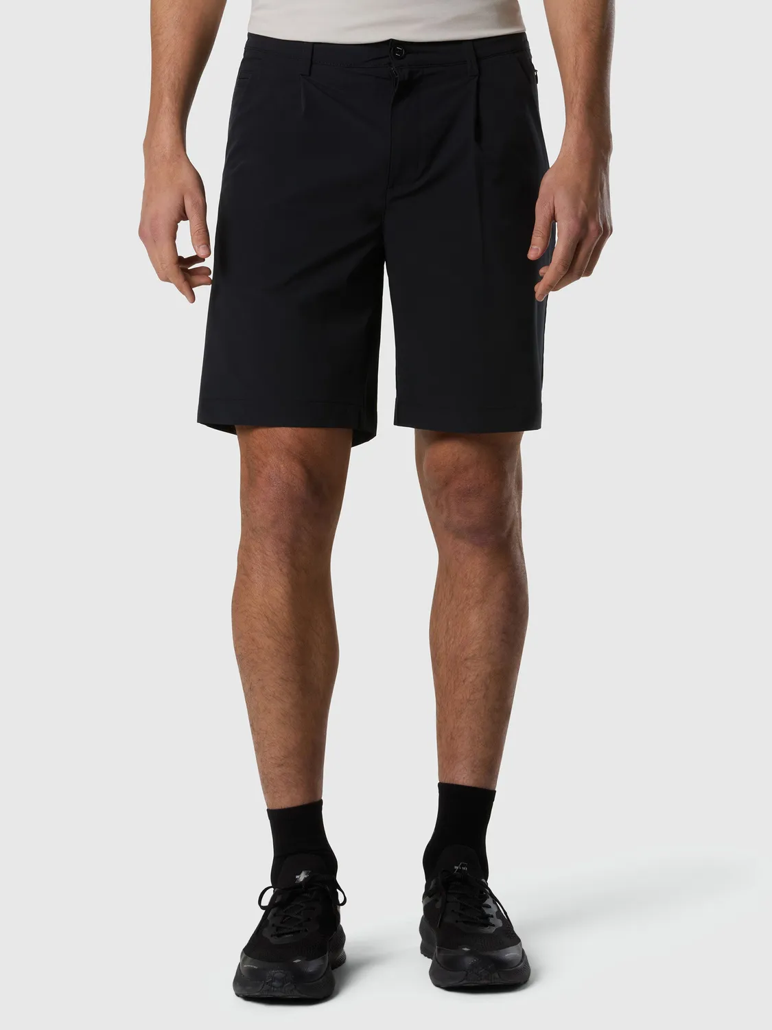North Sails Pleated SOLOTEX shorts short beige stretch
