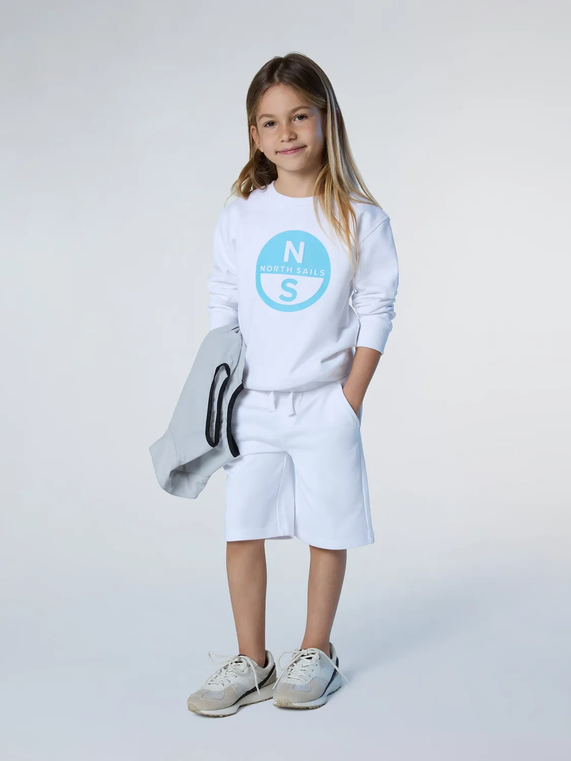 North Sails sweat enfant maxi logo coton bio