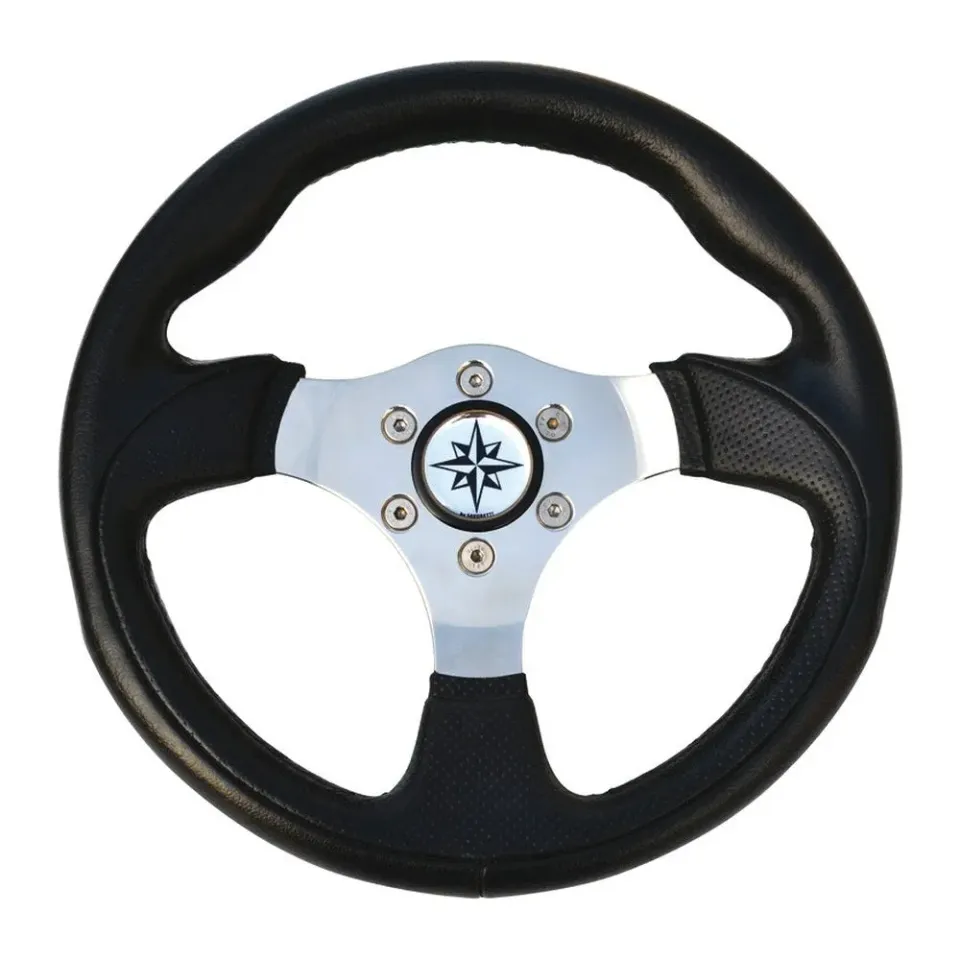 easysea barre à roue annexe noire inox Ø 300 mm