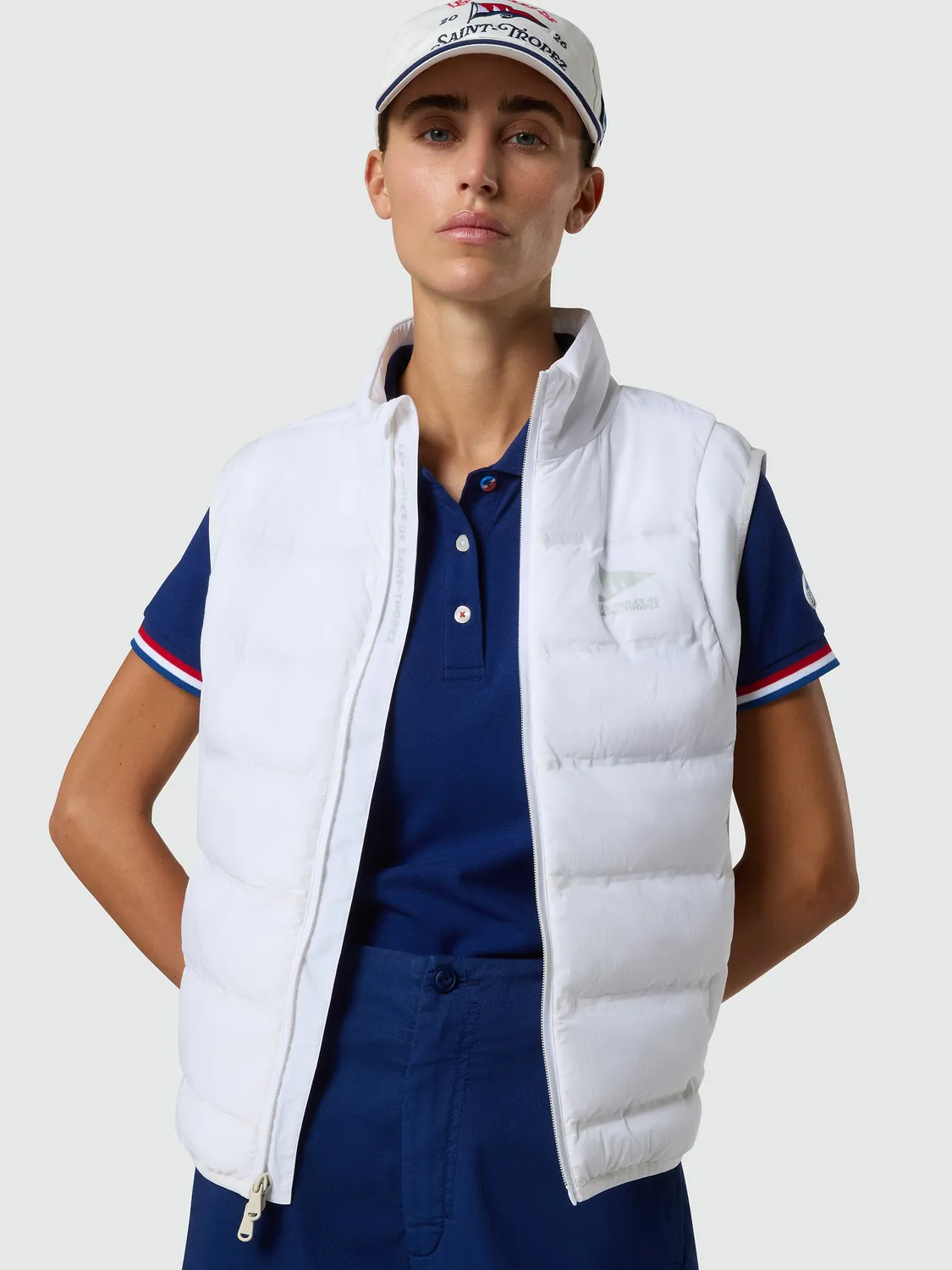North Sails Gilet Saint-Tropez Hybrid Marshmallow