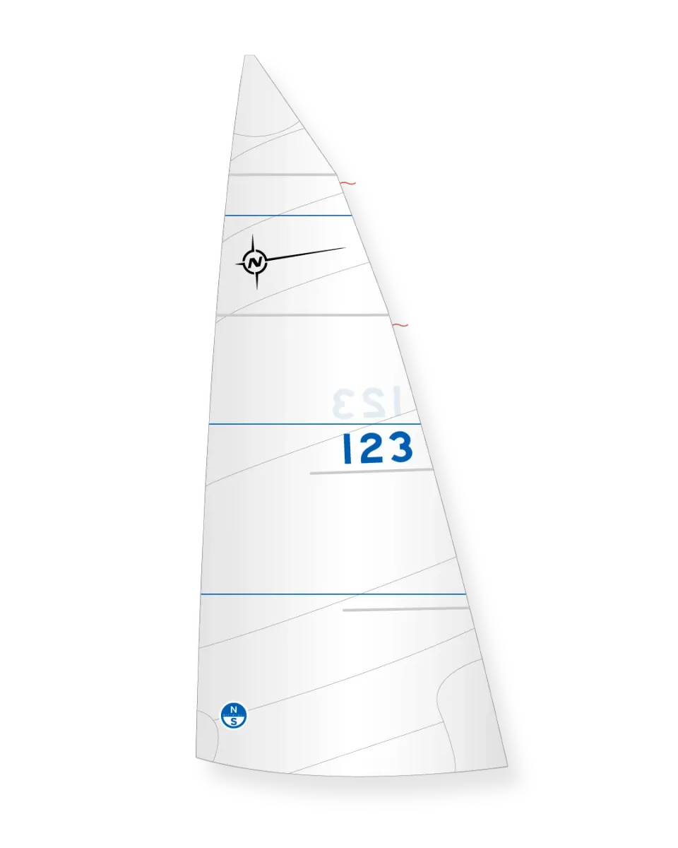North Sails Nomad Short Hoist grand-voile 6,04 m