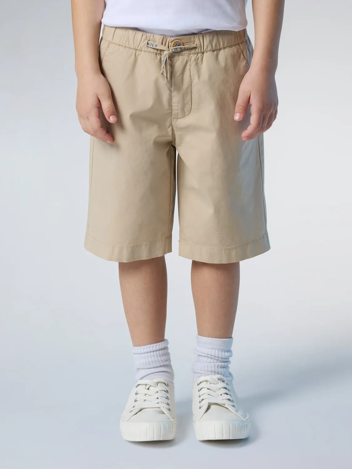 North Sails short chino enfant popeline stretch