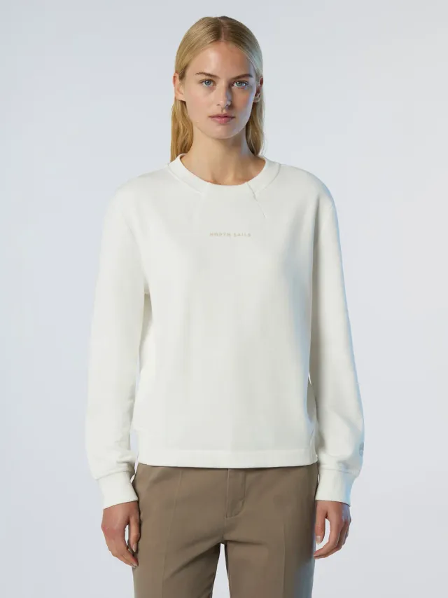 North Sails sweat logo tonal molleton coton gratté