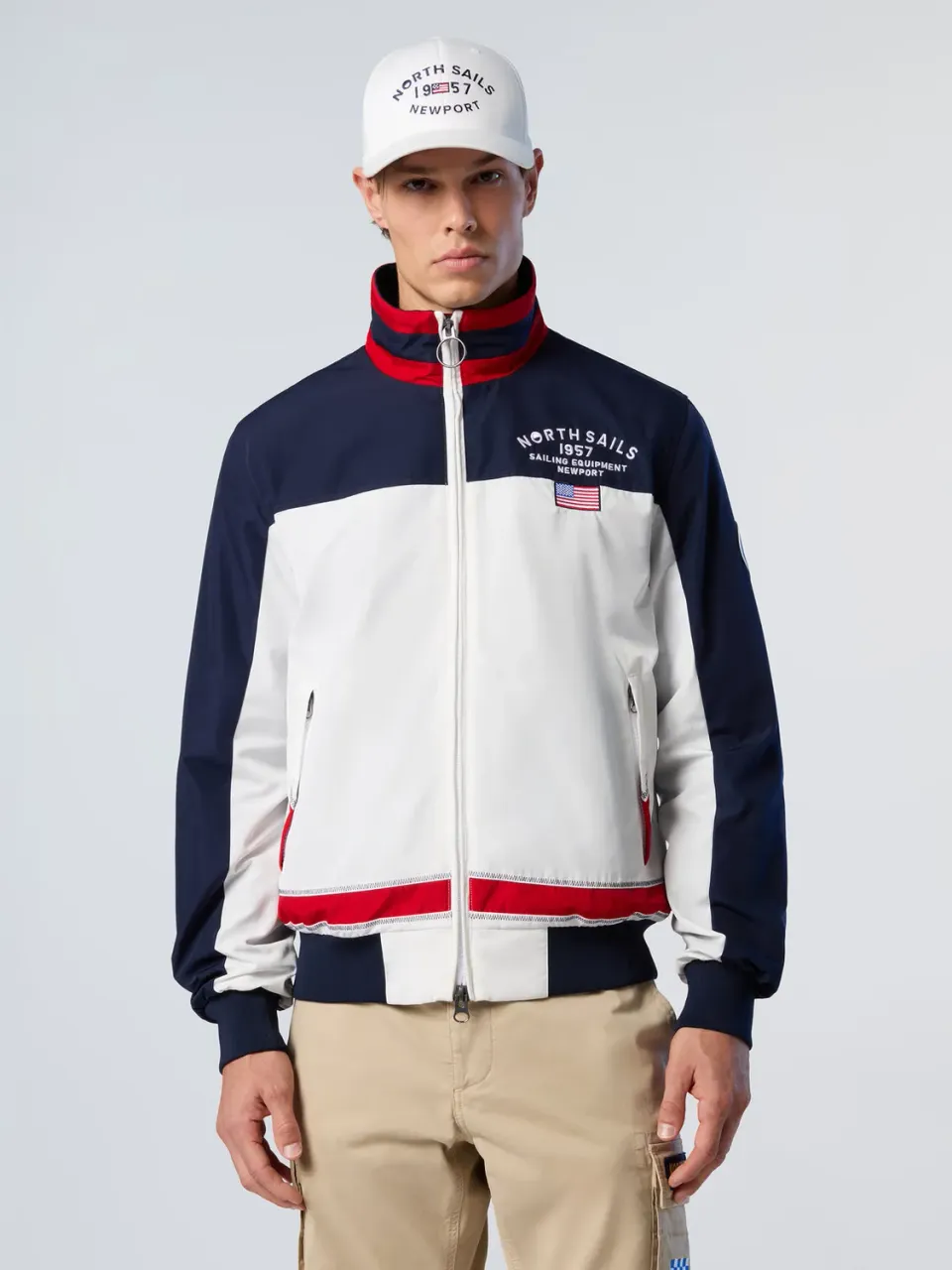 North Sails Newport Sailor veste nylon recyclé
