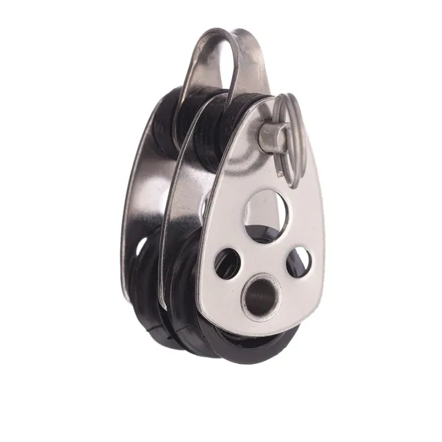 RWO R1570 poulie double micro 17 mm boucle
