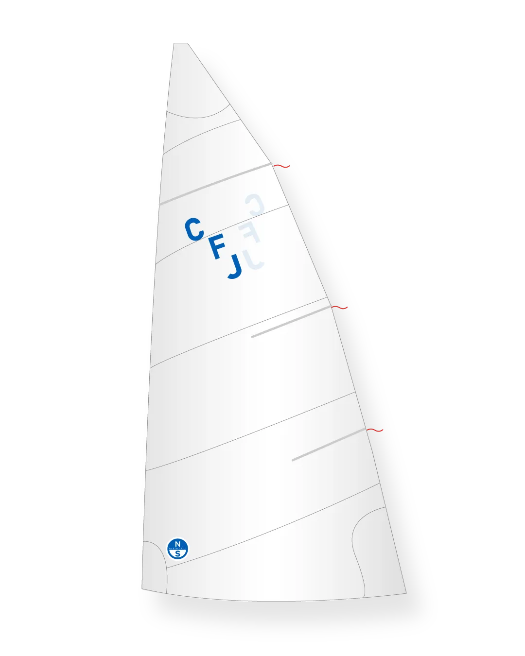 North Sails CFJ Race grand-voile Dacron régate