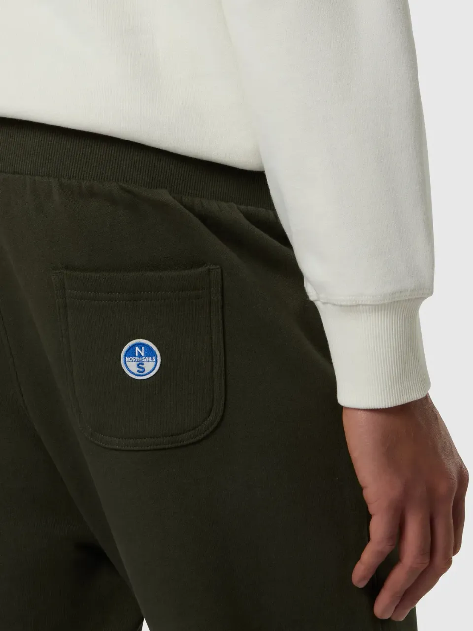 North Sails Jogging Logo Patch Forest Night coton homme