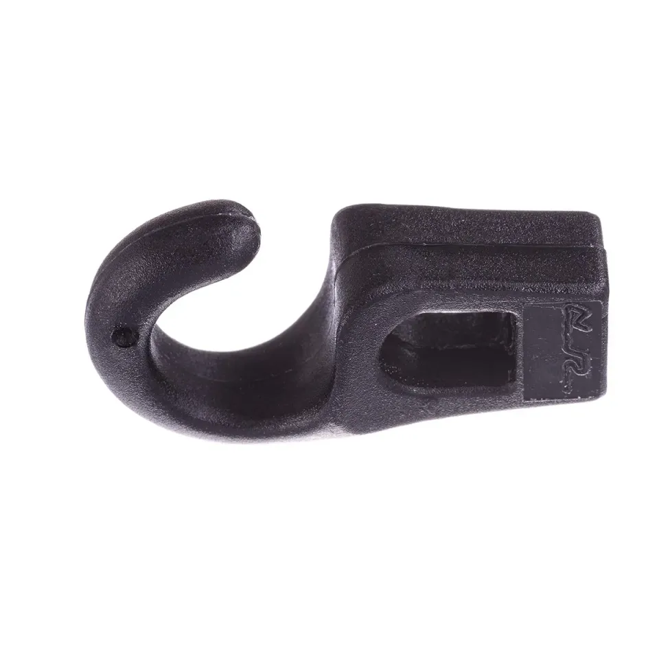 RWO R8403 Crochet Nylon Noir 6 mm x2 Résistant UV