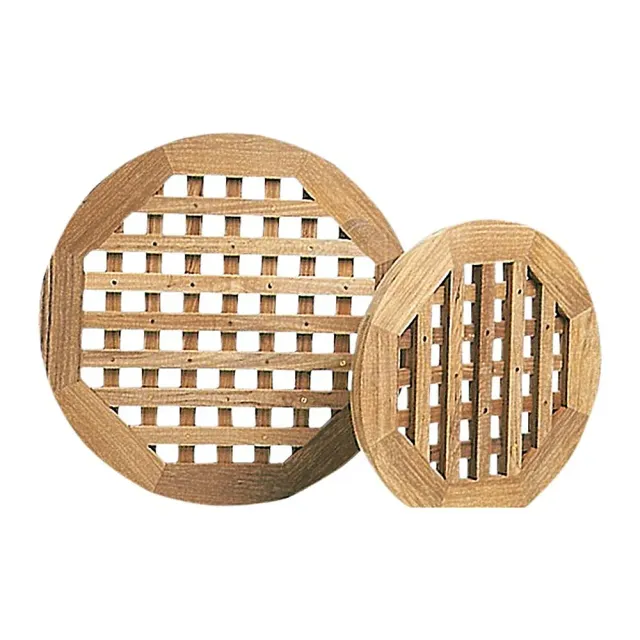 ARC caillebotis teck rond Ø 500 mm