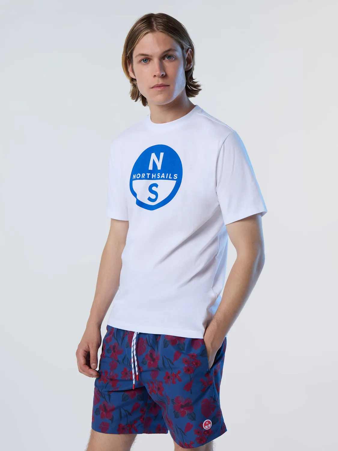 North Sails maxi logo t-shirt coton bio homme