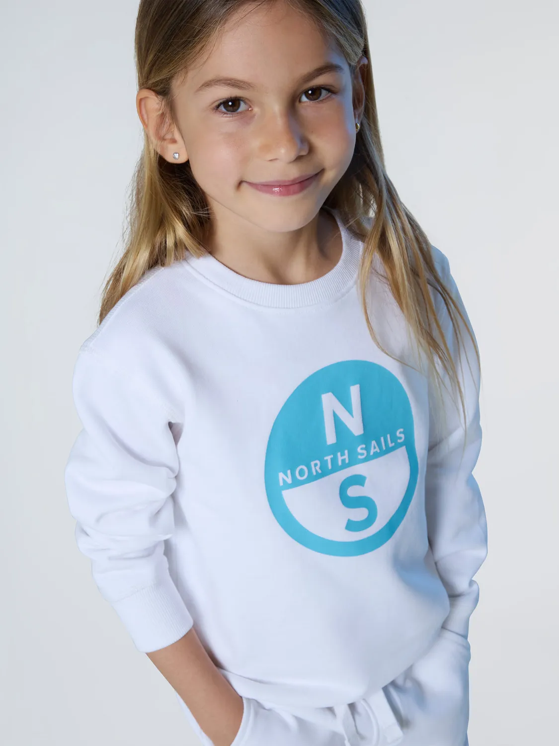 North Sails sweat enfant maxi logo coton bio