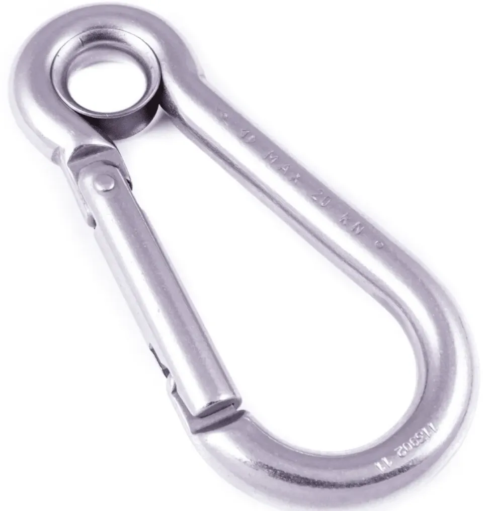Sea Sure mousqueton forgé œil 5 mm inox